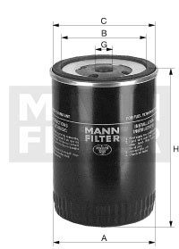 Filtru combustibil - MANN-FILTER [WDK 962/12]