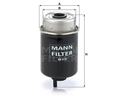 Filtru combustibil - MANN-FILTER [WK 8179]