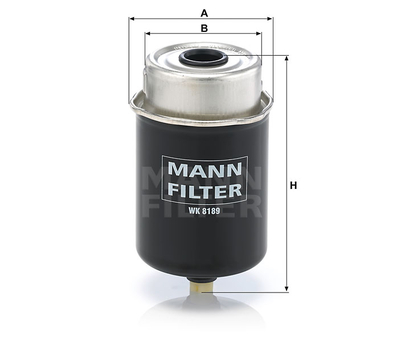 Filtru combustibil - MANN-FILTER [WK 8189]