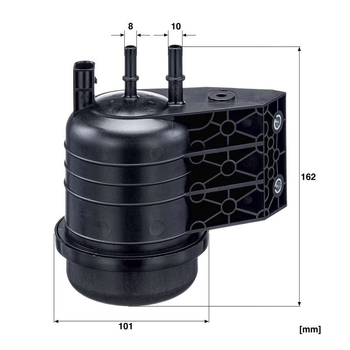 Filtru combustibil - MANN-FILTER [WK 9078]