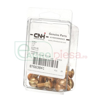 Surub - cutit heder, M6x18, cl10.9 - CNH Industrial [87663841]