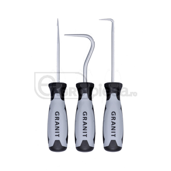 Set scule tip carlig, 3 buc. - GRANIT BLACK EDITION [7301496]