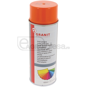 Vopsea portocaliu Atlas, spray 400ml - GRANIT [27077006]