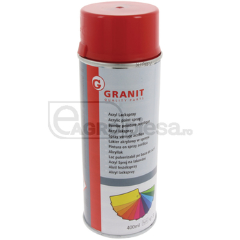 Vopsea rosu Krone, spray 400ml - GRANIT [27077011]