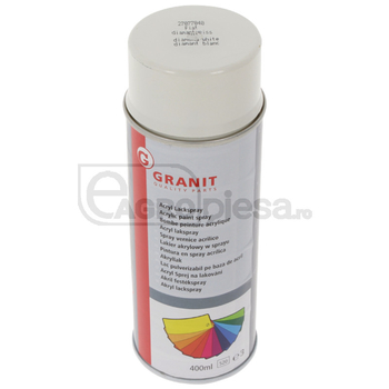 Vopsea - alb diamantat Fiat, spray 400 ml - GRANIT [27077040]