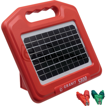 Aparat gard electric - S800, solar, cu baterie 12V, 0,96 Joule - GRANIT [580580481]