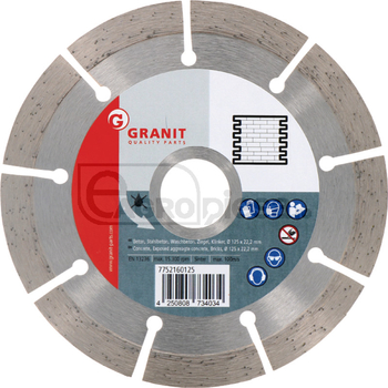 Disc diamantat - GRANIT [7752160125]