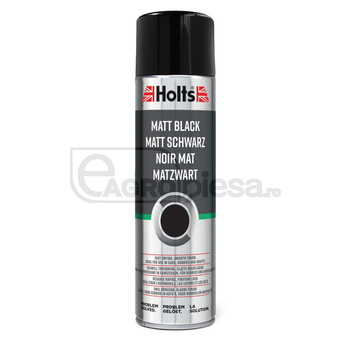 Vopsea negru mat Rallye Black, spray 500ml - Holts [3200113]