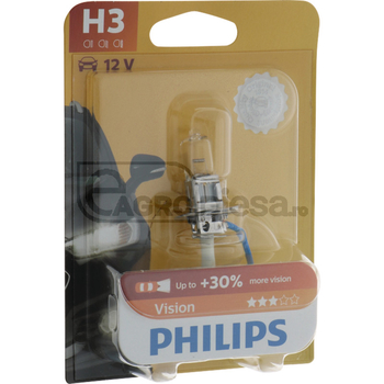 Bec H3 12V 55W Vision - 1buc in blister - Philips [44712336PRB1]
