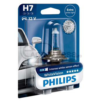 Bec  H7 12V 55W WhiteVision, blister - Philips [44712972WVUB1]