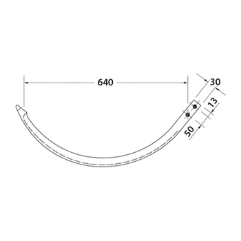 Ac presa - aluminiu - balotiera Welger AP 45, AP 52 - Bepco [B123062]