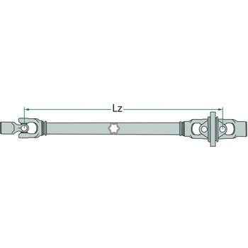Arbore cardanic - F258, Lz1210, 1 3/8 Z6 - BlueLine [3771210258978W]