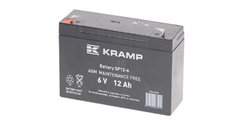 Baterie 6v 12ah sigilata kramp - KRAMP [SBA126KR]