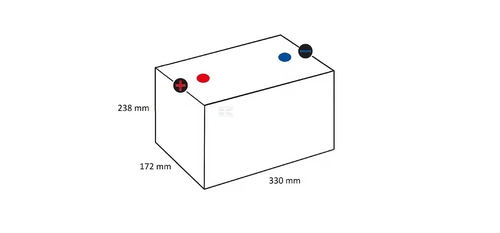 Baterie agrement 12v 105ah 800a kramp - KRAMP [605102080KR]
