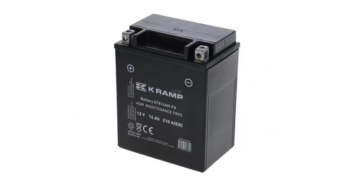Battery 12v 14ah 210a closed kramp - KRAMP [SBA1412210KR]