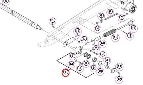 Kit intinzator - FD2/D2 - MacDon [295399MD]