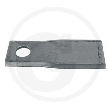 Lama cositoare - stanga, 122x45x4, Ø18,25mm (25buc) - Claas / John Deere / Kuhn / New Holland - GRANIT [52556451200/25]