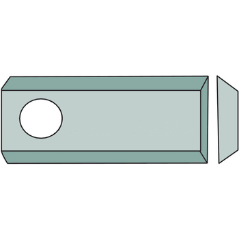 Lama cositoare - stg/dr, F1, 94x40x3, Ø16,25mm (25buc) - GRANIT [52556150000/25]