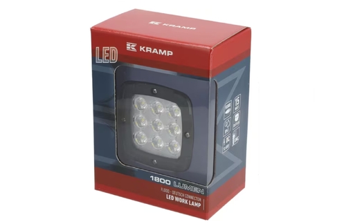 Lampa de lucru 13 5w 1800lm flux cu conector deutsch - KRAMP [LA10099]