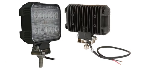 Lampa de lucru led 15w 1900lm dreptunghiulara 10 30v 150x37x100mm tip flood 10 led uri kramp - KRAMP [LA10021]