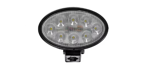 Lampa de lucru led 56w 5320lm ovala 10 30v alba 160x100x74mm mufa deutsch tip flood 8 led uri kramp - KRAMP [LA10558]