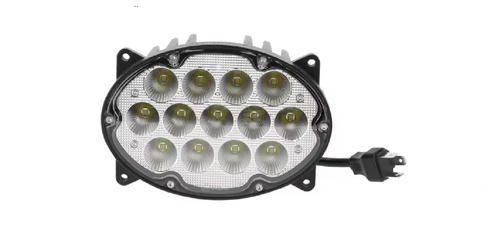 Lampa de lucru led 65w 5200lm ovala 10 30v 161x110x90mm proiector raza larga 13 led uri h4 kramp - KRAMP [LA10559]
