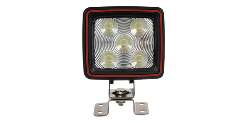 Lampa de lucru led 67w 5600lm patrata 10 30v alba 108x80x97mm mufa deutsch flood fascicul larg 20 led uri kramp - KRAMP [LA10410R]