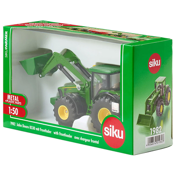 Macheta - tractor John Deere 8430 cu incarcator frontal - Siku [6001982]