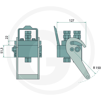 Mufa 2p206-2-12g fc - Faster [86002003]