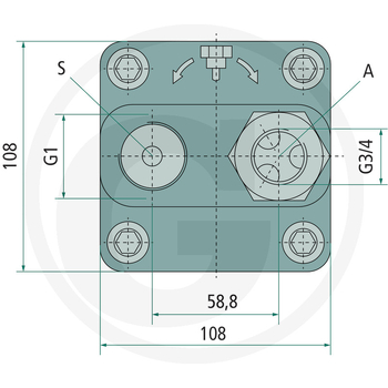 Pompa hidraulica Bosch Rexroth A17FO045 - Bosch Rexroth [256R902162392]