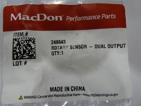 Potentiometru FD1/FD2/D1/D2 - MacDon [248643MD]