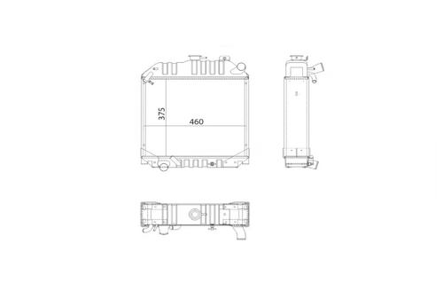 Radiator - KRAMP [133153216N]