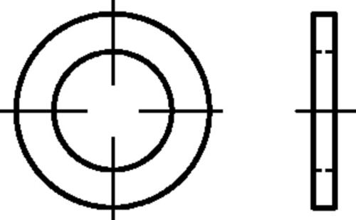 Saiba reglaj - 35x45x0,3, DIN988 - Geringhoff [040228]