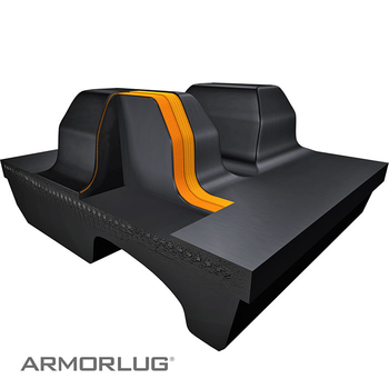 Senila cauciuc - 30x252, Trackman XP cu ARMORLUG [Continental] - CNH Industrial [47826945]