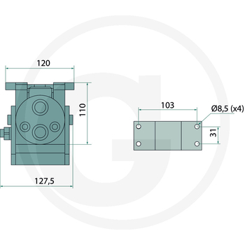 Stecher 2p206-2-12g mc - Faster [86002006]