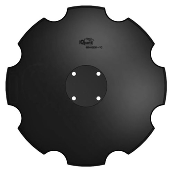 Taler disc - concav, crestat, 510x4,5 - iQ parts [CL000118]
