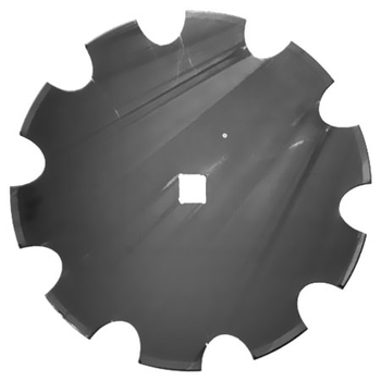 Taler disc - concav, crestat, 660x6, C41 - iQ parts [CG100009]