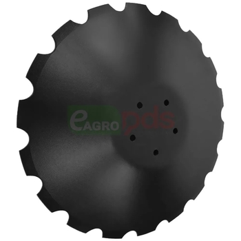 Taler disc - conic, crestat 520x5, 5-gauri, ptr Qualidisc - Kverneland - GRANIT [18034 RF3010497]