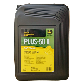 Ulei motor - John Deere PLUS-50 II 15W-40, 20l - John Deere oil [VC50002X020]
