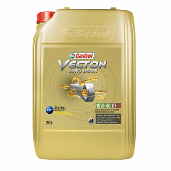 Ulei motor Vecton Long Drain 10W-40 E7, 20 l - Castrol [15B352]