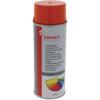 Vopsea - portocaliu Fiat (RAL 2009), spray 400ml - GRANIT [27077007]