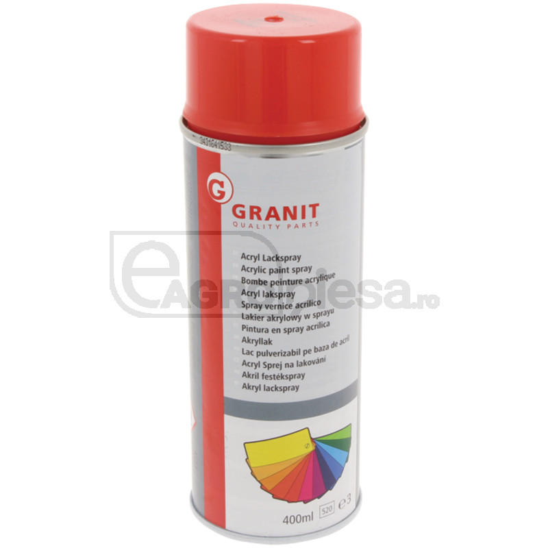 Vopsea rosu Kuhn, spray 400ml - GRANIT [27077004]