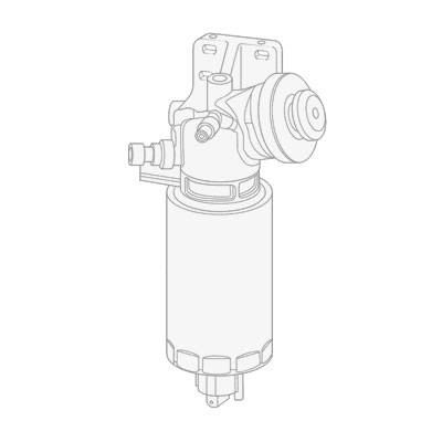 Baterie filtru combustibil - CNH Industrial [LB21P01014P1]