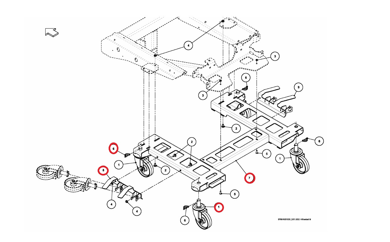 Carucior transport distribuitoare de ingrsaminte - Kverneland [VN79771653]