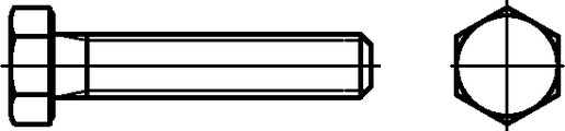 Surub - M5x35 - DIN 933 - Geringhoff [040890]