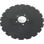 Taler disc - plat, dintat fin, 370x5 - GRANIT [1800700085]