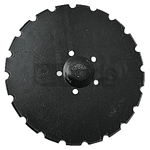 Taler disc - plat, dintat, 370x5 - GRANIT - [18007 451793]