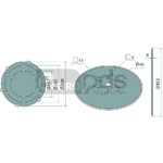 Disc de hamei - GRANIT [18031-168FO-R580]