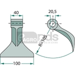 Ciocan batator - GRANIT [18063-RM-64-20]