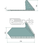 Aripa brazdar - Endurance Carbide [19055349]